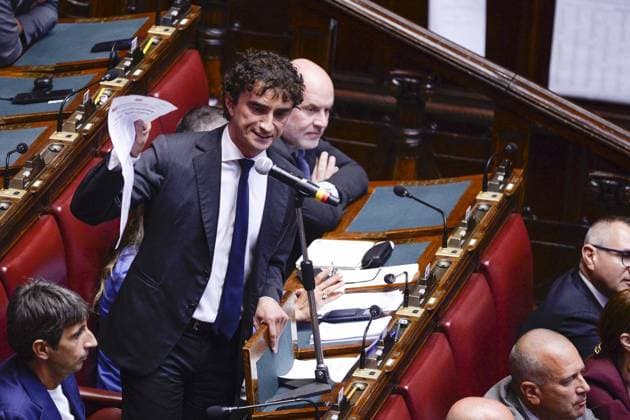 IPP Photo by Marco Mattei, Rome, August 5, 2026: Chamber of Deputies debate and vote on the authorization to seize Delmastro’s chat records. Photo by Galeazzo Bignami, Italy Photo Press World. Copyright