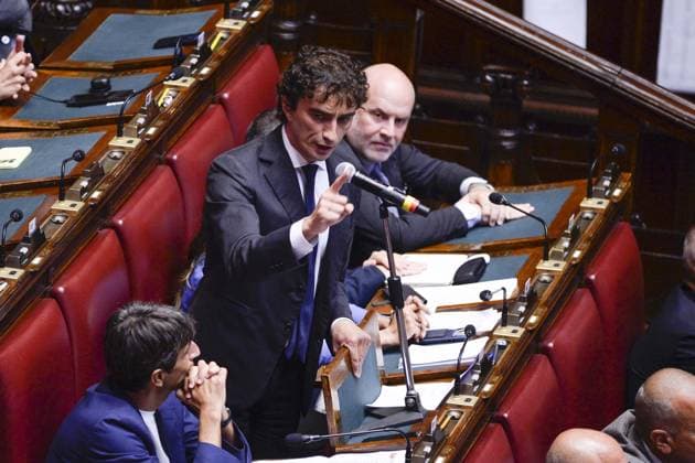 IPP Photo by Marco Mattei, Rome, August 5, 2026: Chamber of Deputies debate and vote on the authorization to seize Delmastro’s chat records. Photo by Galeazzo Bignami, Italy Photo Press World. Copyright