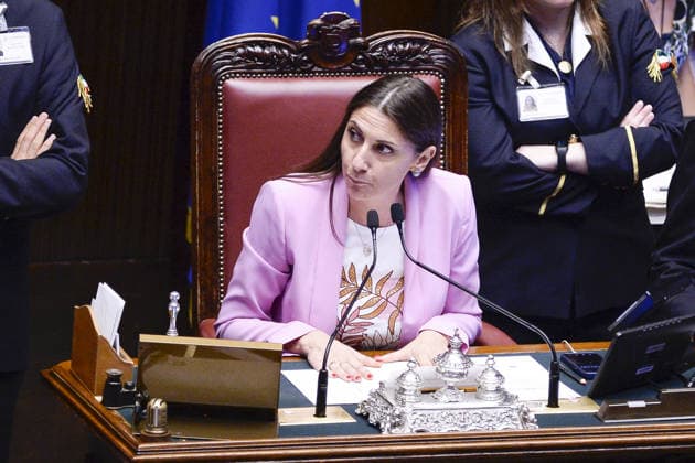 IPP Photo by Marco Mattei, Rome, August 5, 2026: Chamber of Deputies debate and vote on the authorization to seize Delmastro’s chat records. Pictured: Anna Ascani. Italy Photo Press World. Copyright