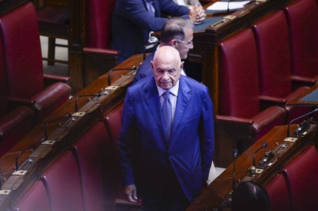 IPP Photo: Marco Mattei, Rome, August 5, 2026. Chamber of Deputies: debate and vote on the authorization to seize Delmastro’s chat records. Pictured: Carlo Nordio in the deputies’ gallery. Italy Photo Press World Copyright
