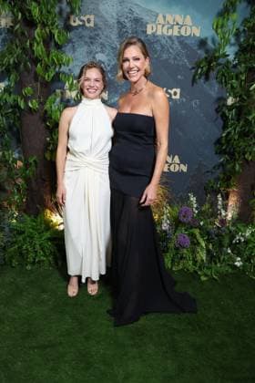 Premiere of Anna Pidgeon Los Angeles Ca Aug 5: Tricia Helfer & Tracy Spiridakos at The Los Angeles Premiere of Anna Pigeon on August 5, 2026 Credit: AdMedia EDITORIAL USE ONLY  Copyright: xx AdMediax admphotosthree009126