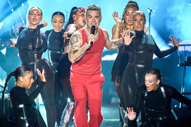 DENMARK Music Festival in Skanderborg British singer Robbie Williams performs at Smukfest in Skanderborg on Wednesday, August 5, 2026, Skanderborg, Denmark  Copyright: AllexbilledernexerxomfattetxogxbeskyttetxafxophavsretslovenxogxmaaxikkexanvendesxudenxaftalexmedxMikkelxBergxPedersen. MikkelxBergxPedersenx spdk20260806-000554-L
