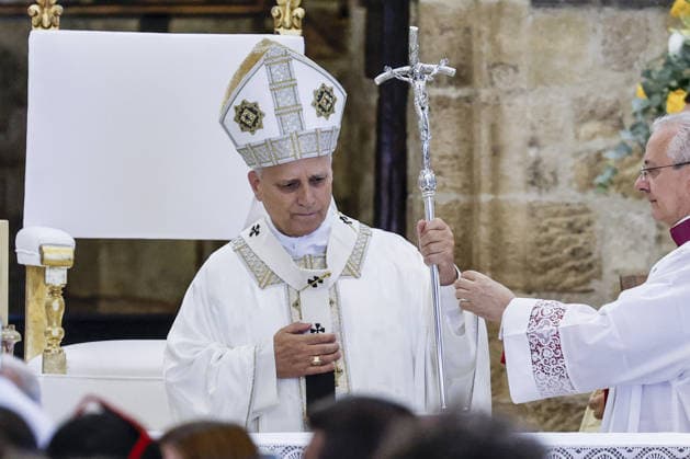 Pope Leo XIV meets participants of the Go! Franciscan Youth Meeting 2026 in Assisi ASSISI, ITALY - AUGUST 06: Pope Leo XIV celebrates a Mass at St. Mary of Angels Basilica in Assisi, Italy, on August 06, 2026. The pontiff made a pastoral visit to Assisi, the birthplace and place of death of Saint Francis, where he met with the young participants of the Go! Franciscan Youth Meeting 2026. Riccardo De Luca Anadolu Assisi Italy. Editorial use only. Please get in touch for any other usage.  Copyright: x2026xAnadoluxRiccardoxDexLucax