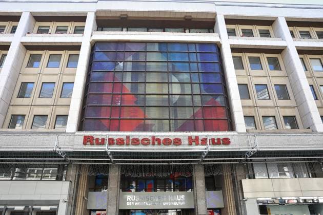 Berlin, Germany, August 6, 2026 The Russian House in Berlin—formerly the House of Soviet Science and Culture, then the Russian House of Science and Culture—is an event and cultural center located at Friedrichstraße 176–179 in Berlin’s Mitte district. It opened on July 5, 1984, and is operat Copyright: xdtsxNachrichtenagenturx dts_129463