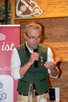 Munich, Press Conference on the 2027 Wirtshauswiesn at Spoeckmeier; Gregor Lemke Presents the New Features