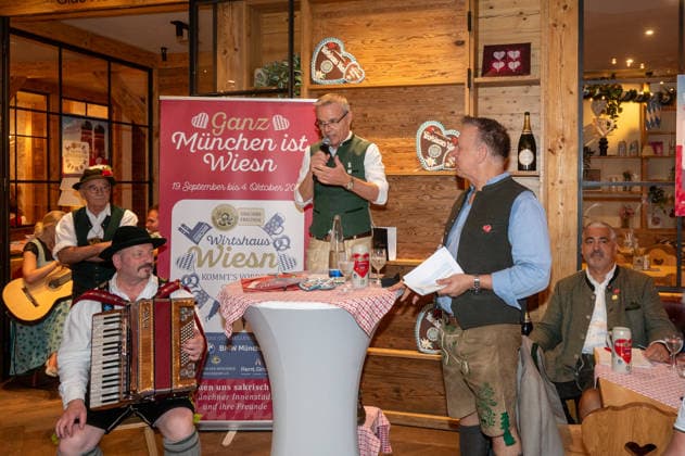 Munich, Press Conference on the 2027 Wirtshauswiesn at Spoeckmeier; Gregor Lemke Presents the New Features
