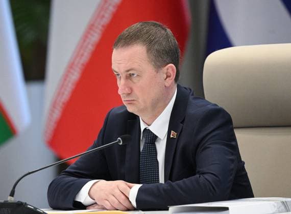 Kyrgyzstan Eurasian Intergovernmental Council 9218472 07.08.2026 Belarusian Prime Minister Alexander Turchin attends an expanded format meeting of the Eurasian Intergovernmental Council in Cholpon-Ata, Kyrgyzstan. Kirill Zykov Sputnik Cholpon-Ata Kyrgyzstan  Copyright: xKirillxZykovx