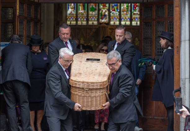 The funeral of Brenda Fricker in Dublin 06.08.2026. The funeral of Brenda Fricker in Dublin.  Copyright: xGaryxAshex NINTCHDBPICT001099703030