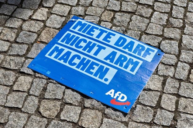 Berlin, August 7, 2026—Election poster for the AfD party for the election to the 20th Berlin House of Representatives and the district councils on September 20, 2026