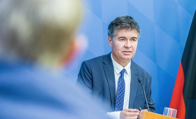 August 11, 2026, Munich, Bavaria, Germany: Bavarian Secret Service President MANFRED HAUSER. The Bavarian Verfassungsschutz (Secret Service, Office for the Protection of the Constitution) released its half-year report detailing the current threats to Bavaria and the country. The latest threats includes upticks in espionage, saboteurs, Islamist extremism and terror, as well as movements that seek to split society. Recent cases, such as the CSD attack in Berlin and the drone with explosives found at a Leipzig airport, have raised alert and readiness levels against all threats. Munich Germany  - ZUMAb160 20260811_abp_b160_017 Copyright: xSachellexBabbarx
