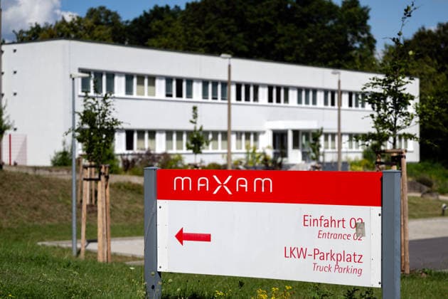 August 7, 2026, Germany, Saxony, Doberschau: A view of the Maxam plant in Schlungwitz. The plant was acquired by the defense contractor Czechoslovak Group (CSG).