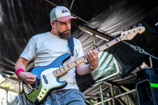 The band Melonball performing live on August 7, 2026, on the Sounds For Nature Stage at the 30th Taubertal Festival in Rothenburg ob der Tauber. This year, the long-standing open-air festival is celebrating its 30th anniversary.