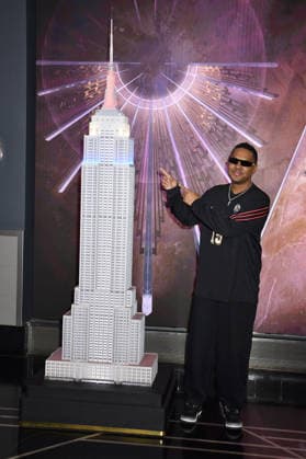 NEW YORK, NY- AUGUST 7: Santiago Matias aka Alofoke, lights the Empire State Building to Celebrate the 2026 Dominican Day Parade on August 7, 2026 in New York City. Copyright: xmpi099 MediaPunchx