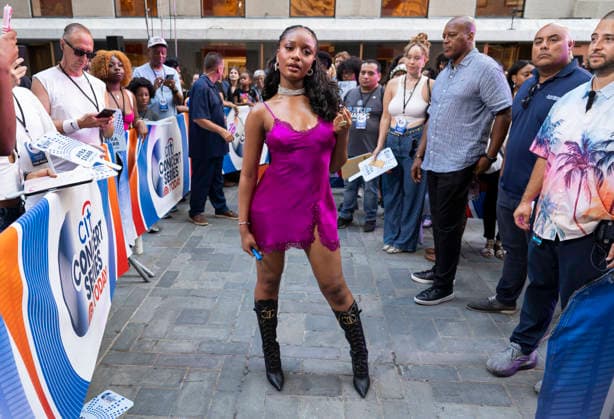 August 7, 2026, New York, Ny, United States: Ayra Starr performs at The Today Show 2026 Citi Concert Series. Held at Rockefeller Plaza in New York. Zuma Press August 7, 2026. New York United States - ZUMAp281 20260807_zea_p281_010 Copyright: xPhotoxImagexPressx