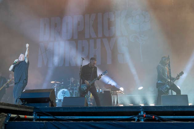 Ken Casey of the Dropkick Murphys on stage at the Taubertal Festival 2026 in Rothenburg ob der Tauber, Germany, on August 7, 2026 Copyright: HMBxMedia xHeikoxBecker