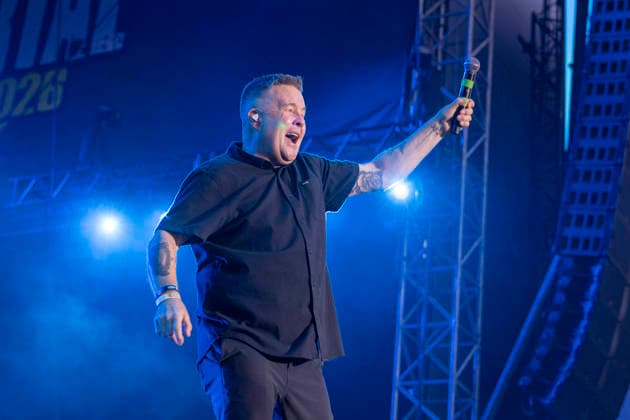 Ken Casey of the Dropkick Murphys on stage at the Taubertal Festival 2026 in Rothenburg ob der Tauber, Germany, on August 7, 2026 Copyright: HMBxMedia xHeikoxBecker