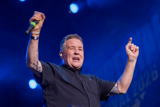 Ken Casey of the Dropkick Murphys on stage at the Taubertal Festival 2026 in Rothenburg ob der Tauber, Germany, on August 7, 2026 Copyright: HMBxMedia xHeikoxBecker