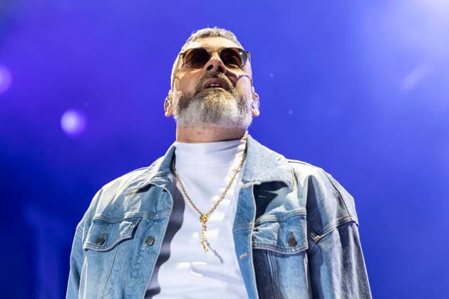 Sido performs on stage at the Taubertal Festival 2026 in Rothenburg ob der Tauber, Germany, on August 7, 2026 Copyright: HMBxMedia xHeikoxBecker