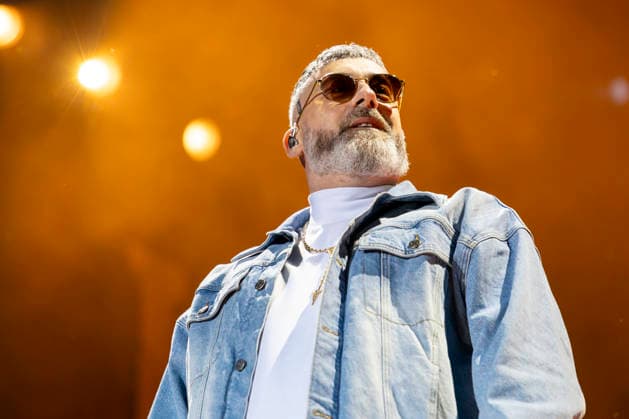Sido performs on stage at the Taubertal Festival 2026 in Rothenburg ob der Tauber, Germany, on August 7, 2026 Copyright: HMBxMedia xHeikoxBecker