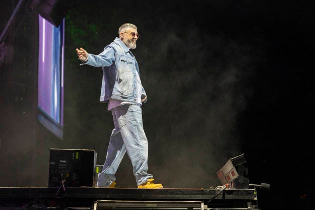 Sido performs on stage at the Taubertal Festival 2026 in Rothenburg ob der Tauber, Germany, on August 7, 2026 Copyright: HMBxMedia xHeikoxBecker