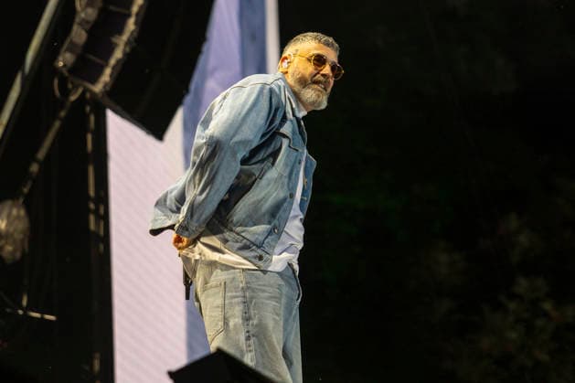 Sido performs on stage at the Taubertal Festival 2026 in Rothenburg ob der Tauber, Germany, on August 7, 2026 Copyright: HMBxMedia xHeikoxBecker