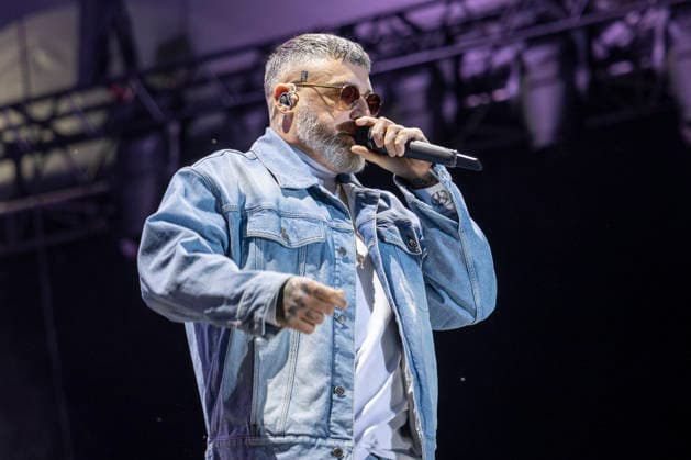 Sido performs on stage at the Taubertal Festival 2026 in Rothenburg ob der Tauber, Germany, on August 7, 2026 Copyright: HMBxMedia xHeikoxBecker