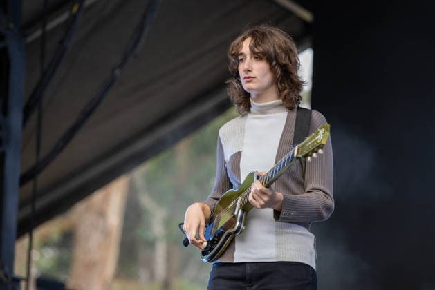 August 7, 2026, San Francisco, California, USA: EMILY GREEN of Geese during Outside Lands Music Festival in San Francisco, California San Francisco USA  - ZUMAs135 20260807_zap_s135_164 Copyright: xDanielxDeSloverx