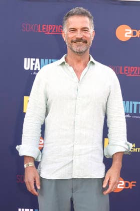 Simon Böer at the SOKO Leipzig night during the 2026 Leipzig Film Nights at the Scheibenholz Racetrack in Leipzig, August 7, 2026 Foto:xAgenturxWehnertx xZichyx xFuturexImagex soko_6809