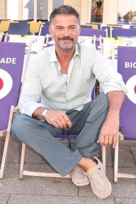 Simon Böer at the SOKO Leipzig night during the Leipzig Film Nights 2026 at the Scheibenholz Racetrack in Leipzig, August 7, 2026 Foto:xAgenturxWehnertx xZichyx xFuturexImagex soko_6822