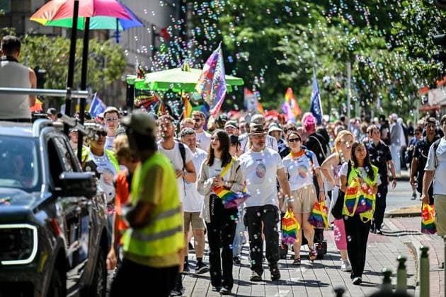 Ruhr Pride CSD ** FOR EDITORIAL PURPOSES ONLY ** EDITORIAL USE ONLY ** p Ruhr Pride CSD on Saturday, August 8, 2026, in Essen Thousands take part in the Queer Parade Germany North Rhine-Westphalia Essen Copyright VladimirxWegener Copyright: VladimirxWegener doc872laz2mh51x58ma1cqx ,EDITORIAL USE ONLY Copyright: VladimirxWegener