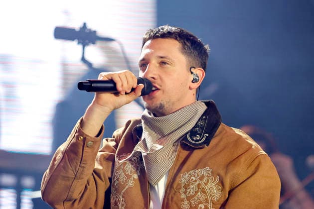 Rapper Tream treamiboii Timo Grabinger at his concert at the Tanzbrunnen in Cologne, August 8, 2026, North Rhine-Westphalia, Germany Copyright: xChristophxHardtx