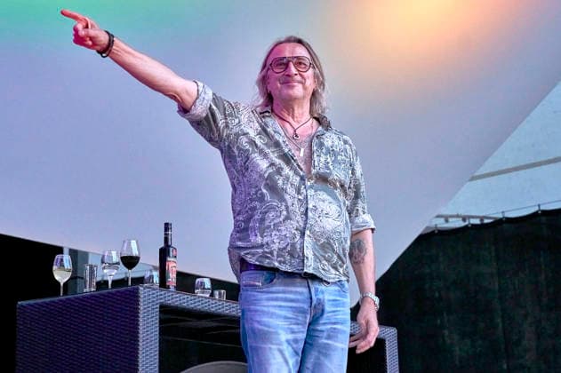 Dieter Thomas Kuhn at the preview of the documentary *Und es war Sommer Dieter Thomas Kuhn Band* at the Seh Fest on the Gilde Parkbühne in Hanover, August 8, 2026 Foto:xU.xStammx xFuturexImagex sommer_6805