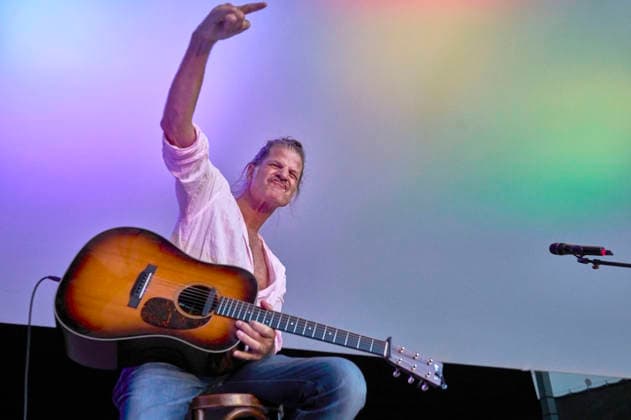 Philipp Feldtkeller and Howard F at the preview of the documentary *Und es war Sommer* by the Dieter Thomas Kuhn Band at the Seh Fest on the Gilde Parkbühne in Hanover, August 8, 2026 Foto:xU.xStammx xFuturexImagex sommer_6806