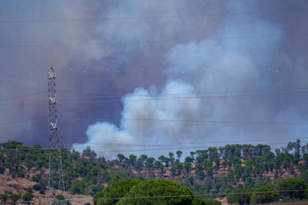 The fire in Niebla, Huelva, has now spread across 8,000 hectares and has forced more than 400 people to evacuate The fire in Niebla, Huelva, has now spread across 8,000 hectares and has forced more than 400 people to evacuate As of August 9, 2026 in Niebla, Huelva, Andalusia, Spain The wildfire that broke out this past Thursday in Niebla, Huelva, has now spread across 8,000 hectares, and 474 people remain evacuated. Firefighting efforts this Sunday are focused on the northern and eastern flanks, with the aim of completely enclosing the perimeter, which is estimated at about 44 kilometers. AUGUST 9, 2026 Francisco J Niebla, Huelva, Andalusia, Spain Niebla, Huelva, Andalusia, Spain Spain Copyright: xFranciscoxJ.xOlmox 7707349