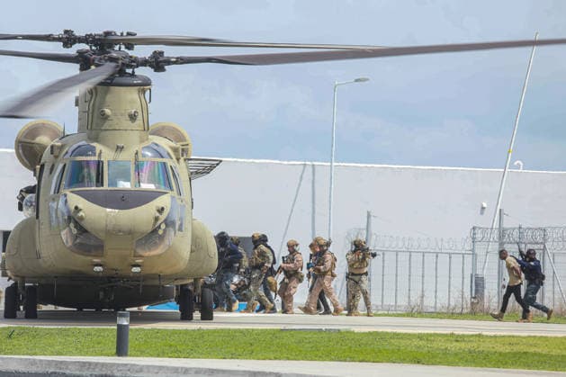 More than 1,700 personnel from 21 countries participate in Panamax 2026 PANAMA CITY, PANAMA - AUGUST 9: More than 1,700 personnel from 21 countries are participating in the Panamax 2026 multinational exercises to safeguard the Panama Canal on August 9, 2026 in Panama City, Panama. Panama is once again establishing itself as the hub of hemispheric security with the launch of the Panamax 2026 multinational exercise. A contingent of more than 1,700 personnel from the defense and security forces of 21 nations is participating in this operation, designed to shield the Panama Canal’s infrastructure and counter transnational threats. Participating delegations include countries from the region such as Argentina, Brazil, Chile, Colombia, Ecuador, Gu  Copyright: x2026xAnadoluxDanielxGonzalezx