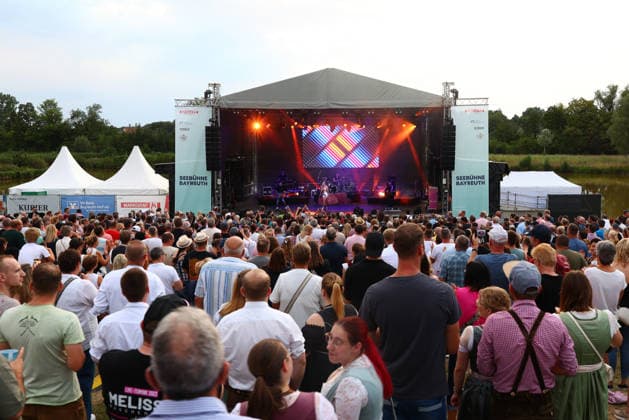 Concert by Melissa Naschenweng at the Seebühnen Festival 2026 at Wilhelminenaue in Bayreuth