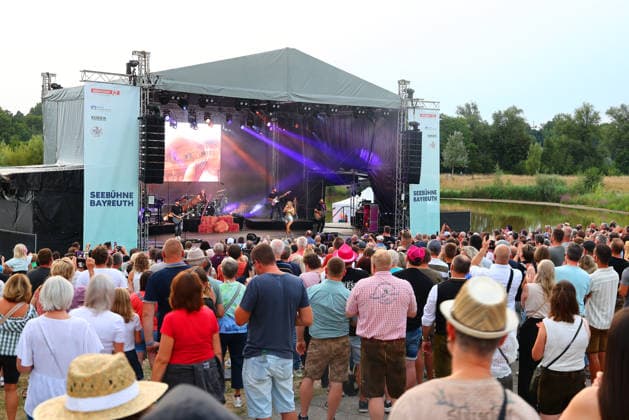 Concert by Melissa Naschenweng at the Seebühnen Festival 2026 at Wilhelminenaue in Bayreuth
