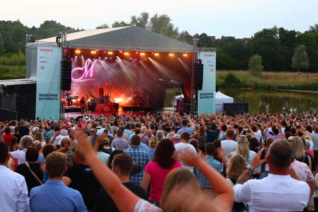 Concert by Melissa Naschenweng at the Seebühnen Festival 2026 at Wilhelminenaue in Bayreuth