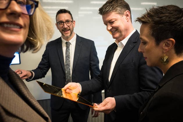 BEN CARROLL PRESSER, Victorian Premier Ben Carroll and Victorian Deputy Premier Gabrielle Williams during a tour of the new Brimbank Tech School at the Victoria University Sunshine Campus in Melbourne, Monday, August 10, 2026. ( NO ARCHIVING MELBOURNE VICTORIA AUSTRALIA  Copyright: xCHRISTOPHERxHOPKINSx 20260810135885424980