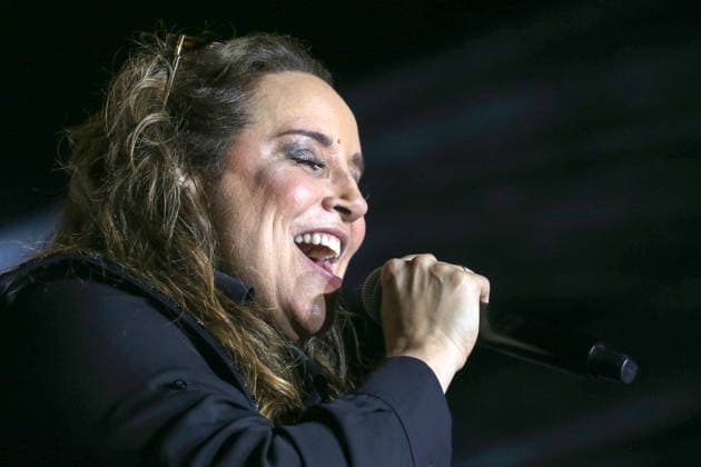ARCOVERDE, PE - 09.08.2026: APRESENTAcaO DE ANA CAROLINA EM ARCOVERDE - On the main stage of the Pernambuco Meu Pais Festival in Arcoverde, Pernambuco, Ana Carolina, accompanied by her musicians, presented her show "25 Years". x2996169x  PabloxDexLuca