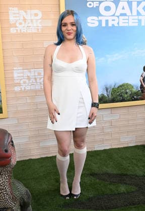 ˜The End of Oak Street™ World Premiere Maisy Stella arriving to The End of Oak Street world premiere held at the Steven J. Ross Theater on August 8, 2026 in Burbank, CA. Burbank Steven J. Ross Theater California USA Copyright: xLISAxOConnorx xAFF-USA.comx