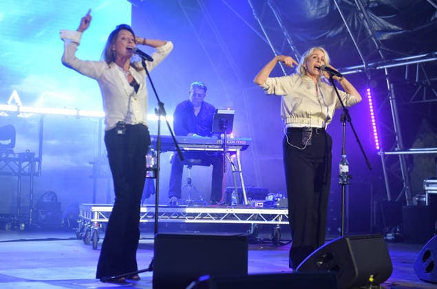 Lakefest Music Festival with Xerjoff Sunday 09th August 2026 Eastnor Castle, Herefordshire Bananarama,Sara Dallin and Keren Woodward perform on the mainstage the Main Stage at Lakefest Music Festival with Xerjoff Sunday 09th August 2026 Eastnor Castle, Herefordshire, Credit:Jules Annan Avalon England  Copyright: xJulesxAnnanx xAvalonx 1122033892