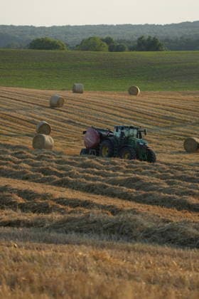 Uckermark, GER, Germany, 20260810, Uckermark, Tractor Use