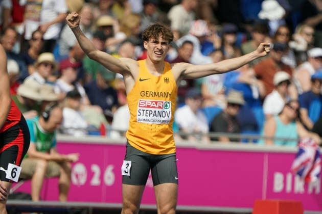 Birmingham, Track and Field, Athletics, EAA, 2026 European Athletics Championships in Birmingham, 10 08 17–08 20 26, Alexander Stadium, Birmingham, United Kingdom, 800m Alexander Stepanov, Germany, GER Copyright Gladys Chai von der Laage