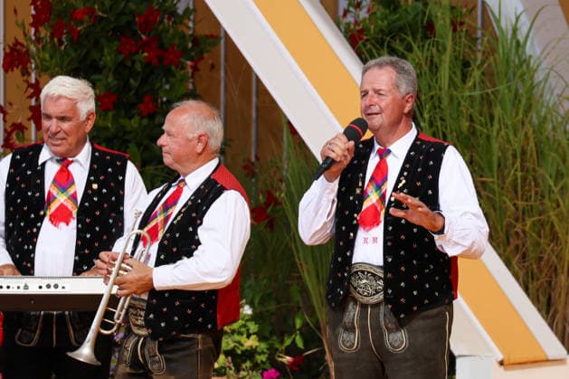 Rust, Germany, August 9, 2026 Every Sunday at Europa-Park Rust, August 9, 2026 Pictured: Norbert Rier, Kastelruther Spatzen, Europa-Park Rust, Baden-Württemberg Copyright: xFotostandx xHettichx