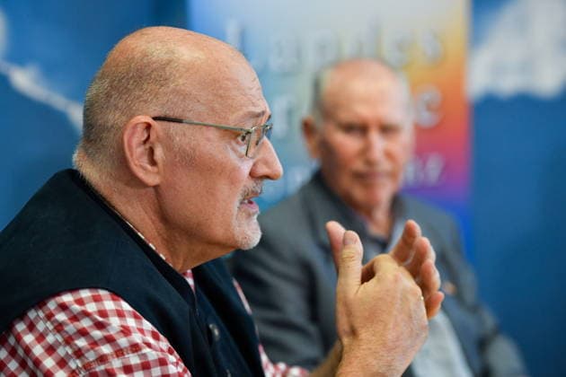 The Saarland State Press Conference of the Saarland political parties took place on Monday, August 10, 2026, at the Saarland State Parliament in Saarbrücken. Pictured is Christoph Schaufert, deputy parliamentary group leader of the AfD. bub