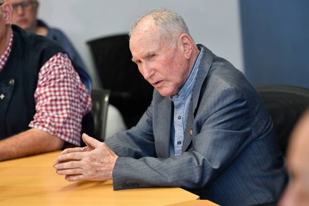 The Saarland State Press Conference of the Saarland political parties took place on Monday, August 10, 2026, at the Saarland State Parliament in Saarbrücken. Pictured: Josef Dörr, AfD parliamentary group leader. bub