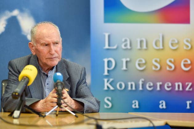 The Saarland State Press Conference of the Saarland political parties took place on Monday, August 10, 2026, at the Saarland State Parliament in Saarbrücken. Pictured: Josef Dörr, AfD parliamentary group leader. bub