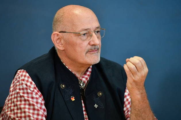 The Saarland State Press Conference of the Saarland political parties took place on Monday, August 10, 2026, at the Saarland State Parliament in Saarbrücken. Pictured is Christoph Schaufert, deputy parliamentary group leader of the AfD. bub