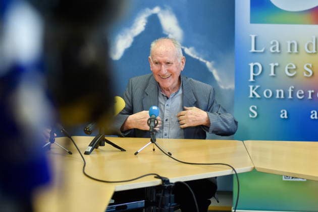 The Saarland State Press Conference of the Saarland political parties took place on Monday, August 10, 2026, at the Saarland State Parliament in Saarbrücken. Pictured: Josef Dörr, AfD parliamentary group leader. bub